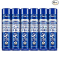 Dr. Bronner's - Organic Lip Balm (Peppermint, .15 ounce, 6-Pack) - Made with Organic Beeswax and Avocado Oil, For Dry Lips, Hands, Chin or Cheeks, Jojoba Oil for Added Moisture, Cooling and Hydrating
