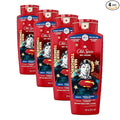 Old Spice Body Wash for Men, Superman: Man of Tomorrow, 3X Defense, 24/7 Shower Fresh with Lasting Scent, Cleansing 2-in-1 Body & Face Wash, Smell Like a Hero, Bright Citrus and Cosmos Scent, 24 oz