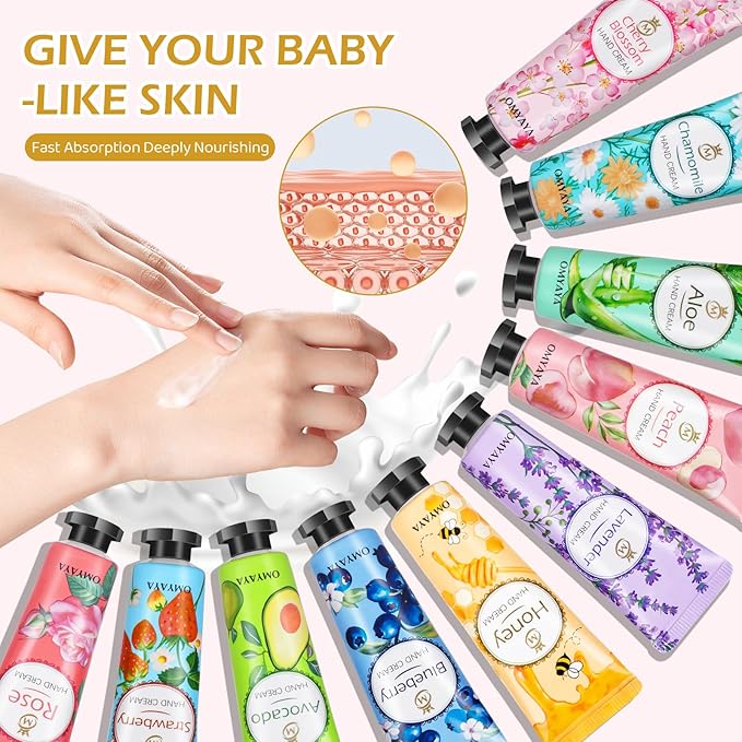 36 Pack Hand Cream Set, Hand Lotion Travel Size, Mothers Day Gifts for Mom, Teacher Appreciation Gifts, Bulk Gifts For Women Coworker, Bulk hand Cream, Mini Hand Cream, Nurse Gifts, Bridesmaid Gifts