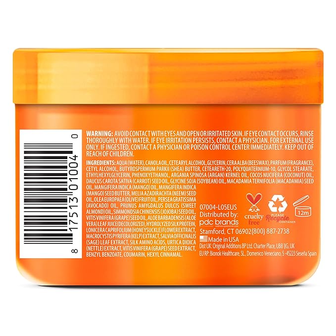 Cantu Deep Treatment Masque with Shea Butter for Natural Hair, 12 oz