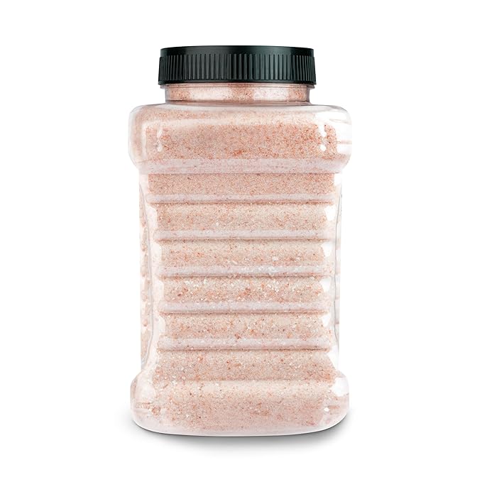 Good Tierra Himalayan Pink Salt in Jar - Extra-Fine Grain - 2.5 lb.