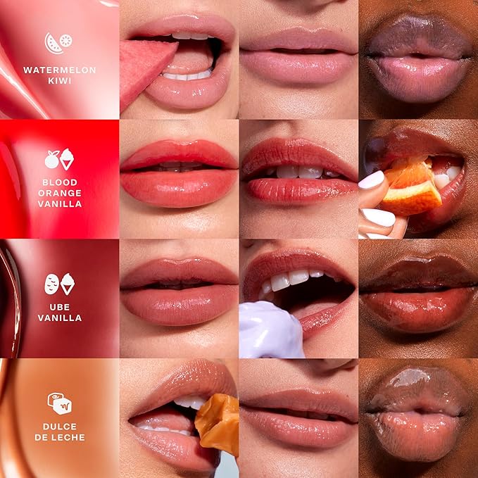 Tower 28 LipSoftie Tinted Lip Balm Treatment - Hydrating Glossy Balm + Overnight Lip Mask with Jojoba Oil + Shea Butter - Sweet, Cushiony Formula for Smooth, Soft Lips - Watermelon Kiwi (0.38 oz)