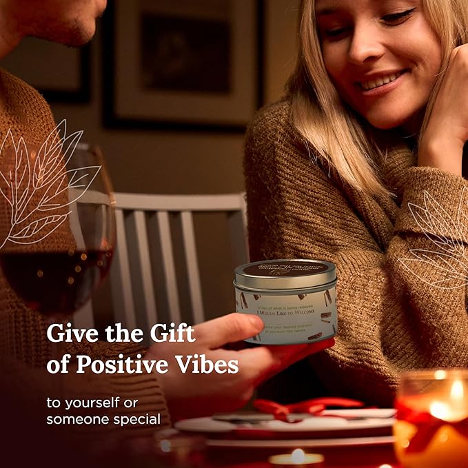 Magnificent 101 Long Lasting Palo Santo Smudge Candle | 6 Oz - 35-Hour Burn | Essential Oils, 100% Natural Ingredients | Smoke Free, Petroleum Free Candle to Cleanse Your Home