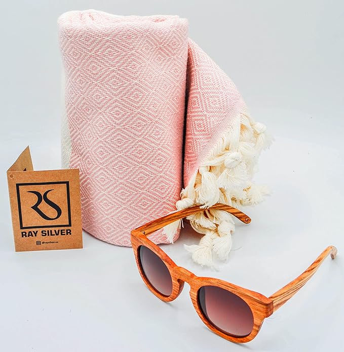 Turkish Beach Towels Oversized Clearance XL 40x71- Sand Free Beach Towel- 100% Cotton Soft Quick Dry Towel- Extra Large Travel and Pool Towels for Adults- Cloud Sandproof