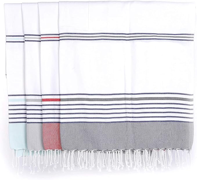 Prewashed, Soft, Original Turkish Peshtemal Towels Pestemal Towel Thin Camping Bath Sauna Beach Gym Pool Blanket Fouta Towels 100% Cotton Grey
