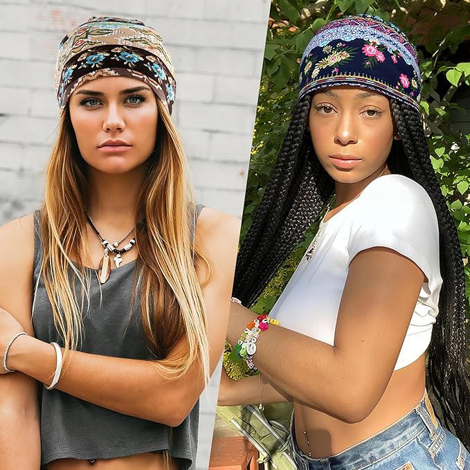 Women's Summer Beanie for Men Hat Boho Hats Adult Dwarf Hats Chemo Cap Cancer Headwear Caps Baggy Skull Sleep Cap Nightcap