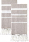 2 Packs Cotton Turkish Beach Towels Quick Dry Sand Free Oversized Bath Pool Swim Towel Extra Large Big Xl Blanket Adult Travel Essentials Cruise Accessories Must Haves Clearance Vacation Stuff