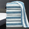 4 Piece Bath Towel Set Oversized Bath Sheet 35"x70" Bathroom Towel Extra Large Towel Set Soft Highly Absorbent & Quick Dry Premium Bath Sheet for Bathroom 600GSM Shower Towel Spa Gym Hotel,Blue