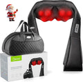 cotsoco Neck Massager,Shiatsu Shoulder and Back Massager with Heat, Electric Deep Tissue Massage Pillow for Body Muscle Pain Relief,Best Gifts Mom Dad Women Men,Home, Office Car Use