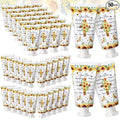 50 Pack Christian Hand Lotion Bulk Gifts for Women Mother's Day Gifts Bible Mini Travel Hand Lotion for Women Church Appreciation(Sunflower)
