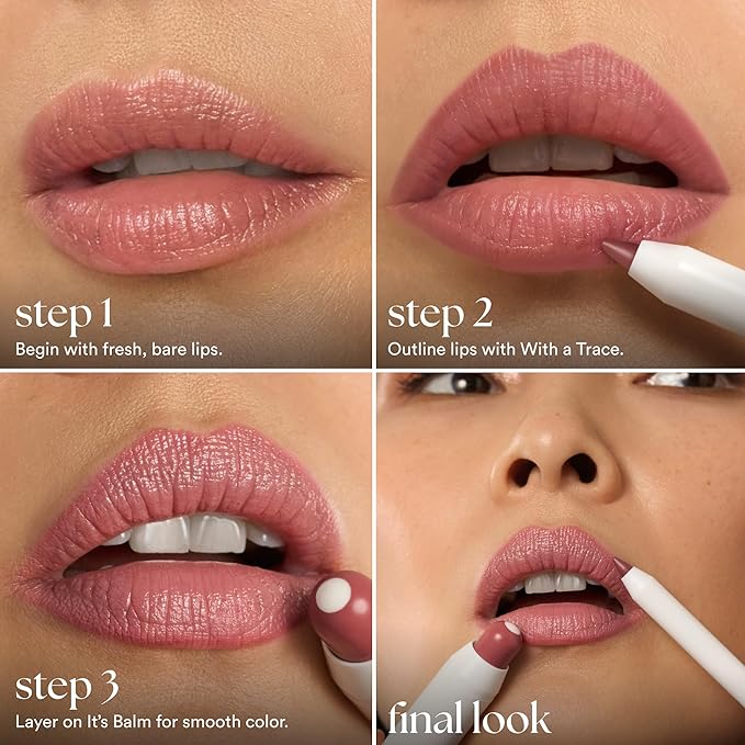 Julep It's Balm Tint of Color Lip Balm - Brandy Wine | Hydrating Lip Color with Vitamin E Core | Natural Gloss Finish | Vegan & Cruelty-Free
