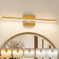 VOLISUN Modern Bathroom Vanity Light 24 inch, 14W Dimmable 5CCT Led Bathroom Light Fixture Over Mirror, Brass Bar Vanity Light for Bathrooms Mirror Cabinets Bedroom-ETL Certificated