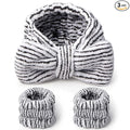Hanaive 3 Pcs Spa Headband and Wristbands Set for Washing Face Makeup Skincare Hair Band Skin Care Accessories Tools for Women Gifts(Light Stripes)