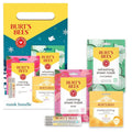 Burt’s Bees Mothers Day Gifts Set, Face Mask Bundle, Ultra Conditioning Lip Balm and Moisturizing Lip, Refreshing Sheet and Calming Sheet Masks, 1 Gift Set