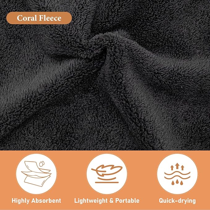JZHLLA 70" x 30" Sauna Blanket Insert Towel, Reusable for Infrared Sauna Blankets, Quick-Dry Warm, Soft Absorbent Towel Cover for Home Spa, Gym, Pool and Portable Sauna Accessories
