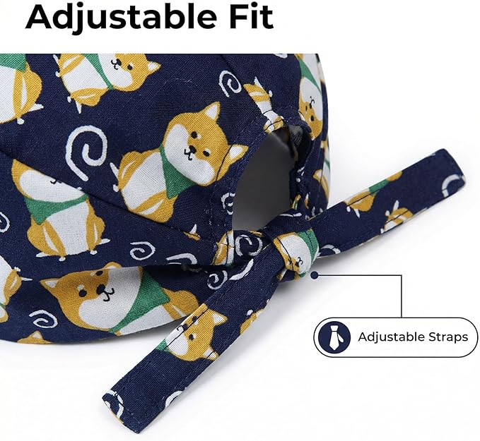 Cute Printed Working Cap for Women/Men