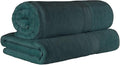 SUPERIOR Egyptian Cotton Pile Bath Sheet Set of 2, Ultra Soft Luxury Towels, Thick Plush Essentials, Absorbent Heavyweight, Guest Bath, Hotel, Spa, Home Bathroom, Shower Basics, Teal