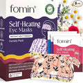 FOMIN Steam Eye Mask for Mothers Day Gifts, Self Heating Warm Compress for Dry Eyes, Heated Eye Mask for Sleep, Spa Relaxation Gifts for Mom Women 6 Count (Pack of 1)