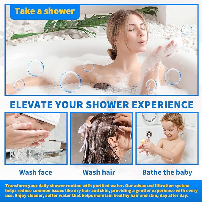Replacement Filter for Showerheads & Water Purification Systems, Compatible with Afina (3 Pack)
