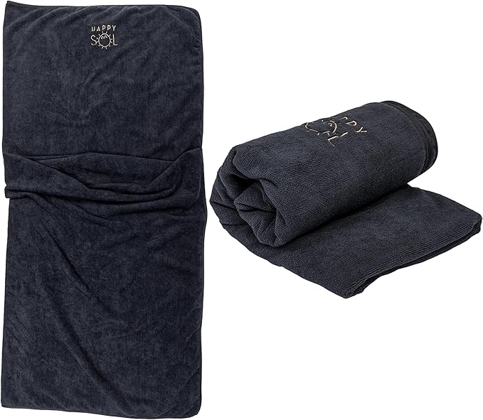 Happy Sol Sauna Blanket Towel Insert - Absorbent Insert for Sauna Blanket - Reusable and Machine Washable - 58"x70"- Luxurious Microfiber Material