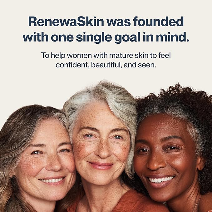 Renewa Skin Face & Neck Sculpting Tool Handheld Beauty Device with Gentle Light & Soothing Vibration At-Home Skincare Tool for a Smoother, Refreshed, and Radiant-Looking Complexion
