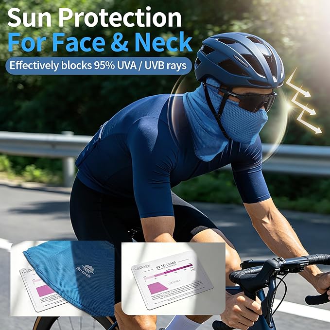 Balaclava Face Mask Sun UV Protection Breathable Full Head Mask for Men Women Skiing Cycling