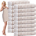 SmoothNovelty 16 Pack Microfiber Bath Towels Bulk 27'' x 60'' Oversized Size Bath Towel Highly Absorbent Extra Large Soft Drying for Beach Shower Summer Salon Sport Gym Party (Stripes,Khaki)