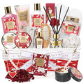 Mother‘s Day Gift Basket for Women, Gifts for Women - Rose Spa Gift Basket for Women, Bath and Body Gift Sets for Mom, Skin Care Set for Women | Spa Kit, Gifts for Christmas, Valentines Day, Birthday