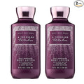 Bath & Body Works A Thousand Wishes Body Lotion, Lightweight Daily Moisturizer with Shea Butter & Coconut Oil, Sparkling Prosecco & Peony Scent, 8 fl oz - 2 Pack