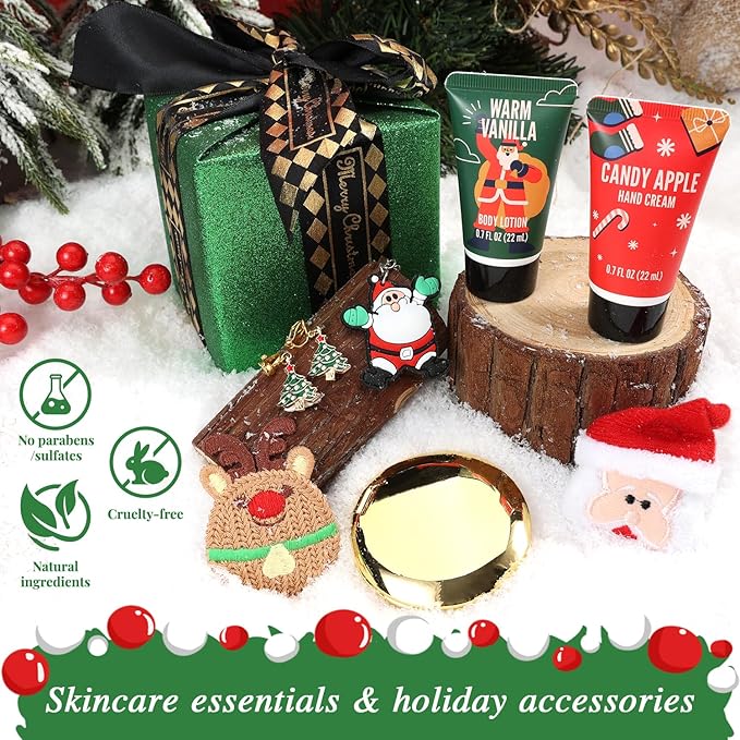 Advent Calendar 2025 Christmas Gifts for Women 24-Piece Beauty Advent Calendar BFFLOVE 24 Days Skincare Countdown Stocking Stuffers for Women Holiday Gift Set