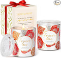 2 Pack Wood Wick Soy Wax Candle Gift Set for Women, Rose & Peony and Vanilla Amber, 11.3 Oz Each, Individually Boxed