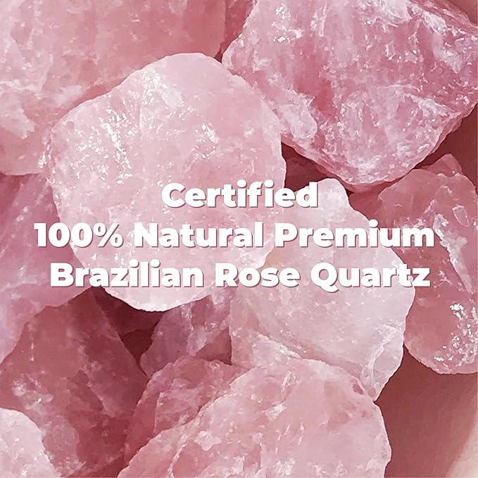 Kate Eve Rose Quartz Face Roller & Gua Sha Set – Luxury Facial Spa Gift for Mom | 100% Natural Brazilian Rose Quartz | De-Puffing Skincare Tool for Women