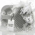 Silicone Body Scrubber for Shower - Exfoliating Body Brush with Non-Slip Grip - Durable Loofah Alternative - Soft Bristles for Gentle Cleansing, High Lather & Quick Drying, Grey