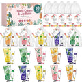 VESPRO 10 Pack Bulk Hand Cream and Lip Balm Sets, Mothers Day Gifts for Mom, Teacher Appreciation Gifts, Nurses Week Gifts, Thank You Gifts and Birthday Gifts with Thank Card Organza Bags
