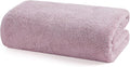 SEMAXE Purple Bath Towel, 100% Cotton Bath Towel with Hanging Loop, 55 x 27 Inch, Soft Absorbent & Quick Dry, for Bathroom & Travel