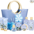 Green Canyon Spa Gifts for Women 10 Pcs Cotton Spa Gift Baskets for Women Luxurious Birthday Gift for Mom Her Friend Sister Wife Mothers Day Gifts for Her Bath and Body Gift Sets Presents for Her