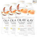 Olay Body Wash for Women, Ultra Moisture, 24hr Moisturizing, Hydrating & Refreshing, B3 Vitamin Complex, Free of Parabens & Phthalates, For All Skin Types, Cocoa Butter Scent, 22 fl oz (Pack of 4)