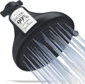 NUUD Filtered Shower Head - Removes Chlorine, Heavy Metals & Contaminants for Healthier Scalp, Skin & Hair | Protects Colored Hair & Soothes Dry Skin - High Pressure Shower Head Filter - Black