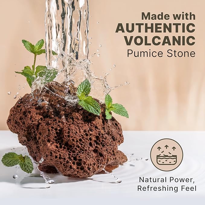 Beauty by Earth Pumice Stone for Feet - Natural Lava Stone Foot Exfoliator, Callus Remover, Foot Scrubber, Cracked Heels Solution, Strong & Durable Design for Smooth & Soft Feet