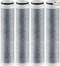 Cobbe 4 Pack Replacement Filters for Handheld Shower Head - 2.0 Carbon Shower Head Filter System - Removes Over 99% Chlorine - Reduces Dry Itchy Skin from Hard Water