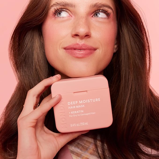 MONDAY HAIRCARE DEEP MOISTURE Hair Mask with Keratin, Argan Oil, Shea Butter & Coconut Oil for Dry to Damaged Hair 250 mL