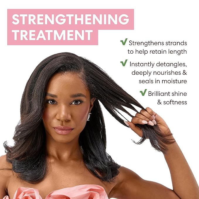 Palmer's Hair Mask, Rosemary Mint Strengthening Pack, 2.1 oz, Promotes Stronger, Longer Hair Growth, Nourishing, Hydrating & Protecting Treatment for Anti-Breakage & Softness, Adds Shine (Pack of 4)