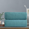 Hand Towels Set 2 Pack-16“x31”,Ultra Soft Microfibers Bathroom Towel Set Highly Absorbent Quick Dry Luxury Premium Towel Lightweight Durable Hand Towel Collection for Hotel Spa Gym Kitchen,Green