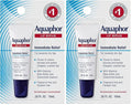 Aquaphor Lip Repair Ointment - Long-lasting Moisture to Soothe Dry Chapped Lips - .35 fl. oz. Tube,(Pack of 2)