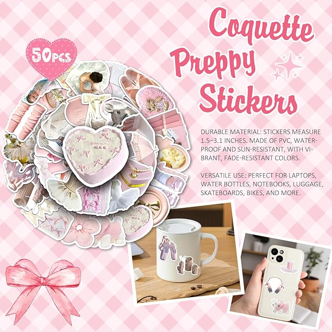 Gifts for Teenage Girls, Teen Girl Gifts Trendy Stuff, Birthday Gifts Preppy Valentines Day Gift for Teen Girls Coquette Cute Set for Girly Tween 12-14 Sweet 16-18 Daughter Sister Niece Friend Pink