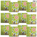 Greenwich Bay Mini Botanical Soap Bars – 12 Pack 1.9 oz Each – Individually Wrapped Guest Soaps for Airbnb, Spa, Travel, Bath – Travel Size Bar Soap Set, Gardeners