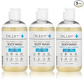 DR. LIFT Antibacterial Body Wash, 8 oz (3-Pack) - Gentle & Effective Shower Gel - Made in America