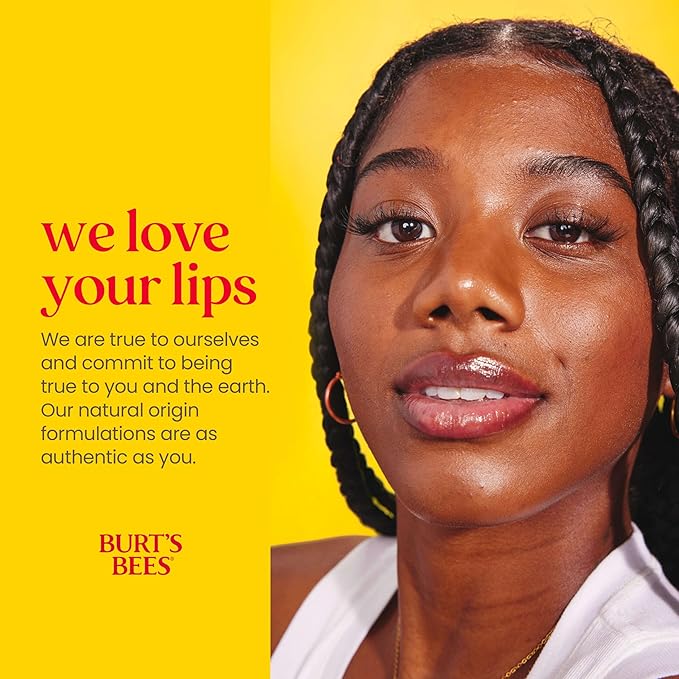 Burt's Bees Mothers Day Gifts, Lip Balm - Coconut and Pear, Lip Moisturizer With Responsibly Sourced Beeswax, Tint-Free, Natural Origin Conditioning Treatment, 2 Tubes, 0.15 oz.