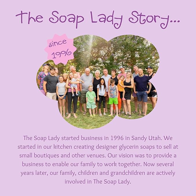 The Soap Lady Itty Bitty Bath Bombs - Tropical Bliss - Includes Loofah - .65oz Bath Bombs