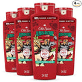Old Spice Cleansing Body Wash for Men, 3X Defense, 24/7 Shower Fresh with Lasting Scent, 2-in-1 Body & Face Wash, Alphascentauri with Green Herbal Scent, 24 oz (Pack of 4)